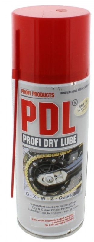 PDL Profi Dry Lube Kettenspray 400ml trocken auf Teflon Basis
