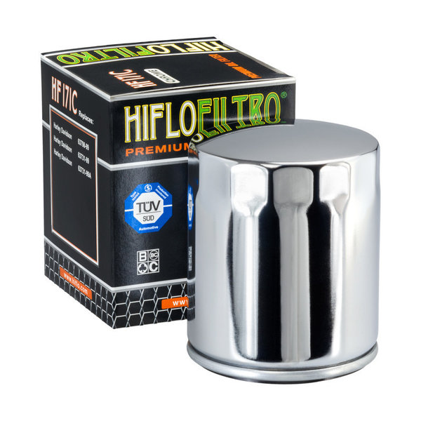 Hiflofiltro Ölfilter HF171C verchromt